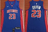 Pistons 23 Blake Griffin Blue Nike Swingman Jersey,baseball caps,new era cap wholesale,wholesale hats